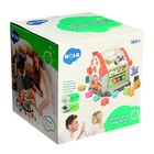 Игрушка развивающая логическая «Домик с ручкой», световые и звуковые эффекты, счёты, пианино, сортер - Фото 14