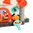 Игрушка развивающая логическая «Домик с ручкой», световые и звуковые эффекты, счёты, пианино, сортер - Фото 9