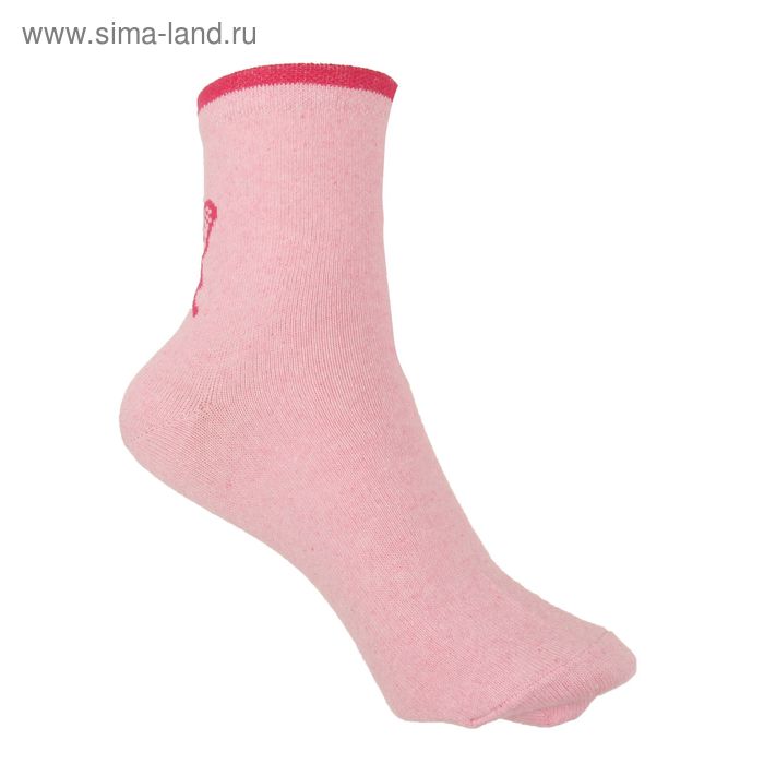 Носки женские арт.11В20-1, цвет розовый, р-р 23-25 - Фото 1