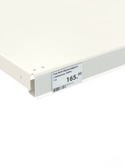 Ценникодержатель полочный самоклеящийся, DBR=39, 1000 мм, прозрачный - Фото 3