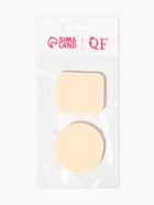 Спонжи для макияжа, набор - 2 шт., бежевые - Фото 4