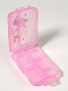 Таблетница с цепочкой, 9.5×6.5×3 см, 7 секций, МИКС - Фото 2