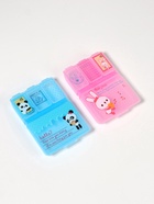 Таблетница, 9.2×6.5×1.6 см, 4 секции, МИКС - Фото 6