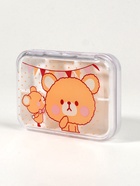 Таблетница «Милашки», 6 секций, 9.2 см × 6.2 см × 2 см, белая - Фото 4