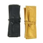 Набор кистей для макияжа, 7 предметов, на завязках, цвета МИКС - Фото 3