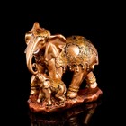 Копилка "Слоны семья", глянец, бронзовая, 29 см, гипс, микс - Фото 8