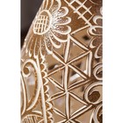 Ваза керамическая "Эллада", напольная, сквозная резка, коричневая, глазурь, 65 см, микс - Фото 16