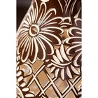 Ваза керамическая "Эллада", напольная, сквозная резка, коричневая, глазурь, 65 см, микс - Фото 8