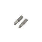 Биты ТУНДРА, намагниченные, сталь CrV, PH2×25 мм, 2 шт. - Фото 3