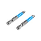 Биты ТУНДРА, намагниченные, сталь CrV, PH3×50 мм, 2 шт. - Фото 5