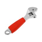 Ключ разводной ЛОМ, пластиковая рукоятка, 150 мм - Фото 3