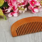Расчёска-гребень, деревянная - фото 44198429