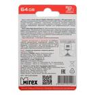 Карта памяти Mirex microSD, 64 Гб, SDXC, UHS-I, класс 10, с адаптером SD - фото 8303637