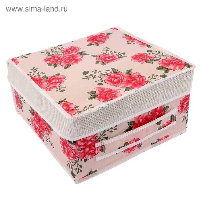 Кофр малый, жесткий "Шебби Шик Нью", дизайн МИКС - Фото 1
