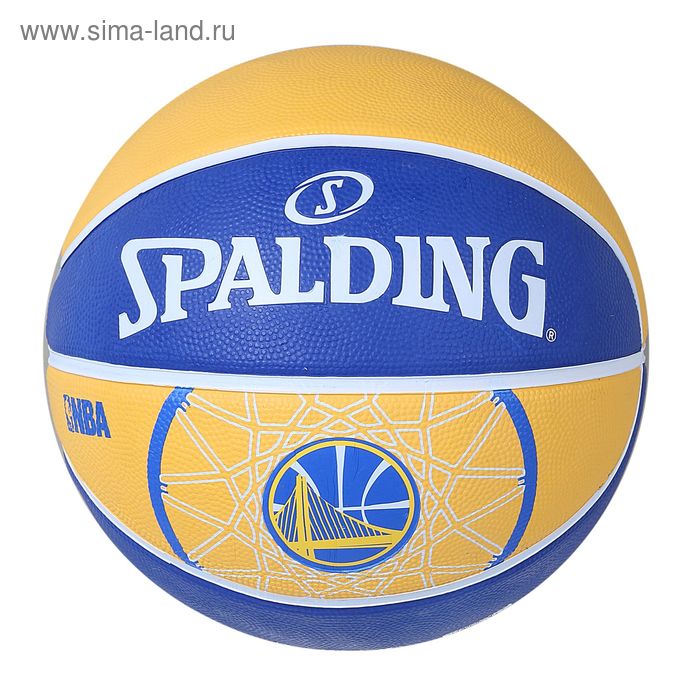 Мяч баскетбольный Spalding Golden State Warriors, 83-304z, размер 7 - Фото 1