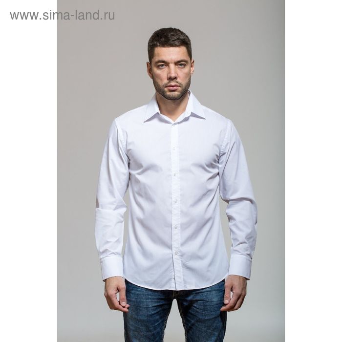 Рубашка мужская John Jeniford JJT-141-605, slim fit, размер 40 - Фото 1