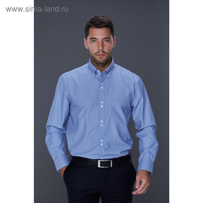 Рубашка мужская John Jeniford JJcy-152409-SL24, normal fit, размер 44 - Фото 1