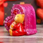 Сувенир "Мишка в костюме с сердцем/с букетом" 7×6×6 см МИКС - Фото 5