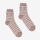Носки женские шерстяные, цвет капучино, размер 25 - Фото 2
