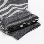 Носки женские шерстяные, цвет тёмно-серый, размер 25 - Фото 3
