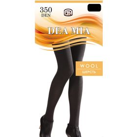 Колготки женские DEA MIA WOOL 350 ден цвет чёрный, р-р 4 1936003