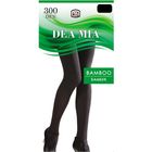 Колготки женские DEA MIA BAMBOO 300 ден цвет чёрный, р-р 4 - Фото 1