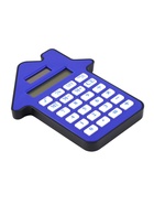 Калькулятор настольный «Домик» 8-разрядный, синий - Фото 2