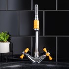 Смеситель для кухни RMS SL92YW-279F, двухвентильный, высокий излив, хром/желтый - Фото 2