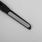 Пилка металлическая для ногтей, лазерная, цвет чёрный - Фото 2