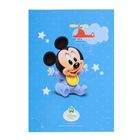 Отпечаток с открыткой "Лучшему папе" Микки Маус+ краска 6 мл - Фото 5