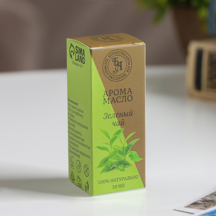 Эфирное масло "Зеленый чай", 10 мл, "Богатство Аромата" - фото 1905387090