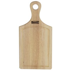 Доска разделочная Regent inox Bosco, прямоугольная, деревянная ручка, размер 42х20х1.5 см