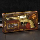 Зажигалка-револьвер газовая «За службу Отечеству», формовая - Фото 2