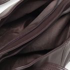 Сумка женская на молнии, 2 отдела, наружный карман, цвет коричневый - Фото 5