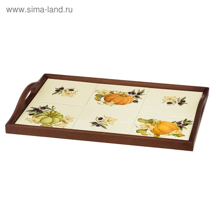 Поднос 48х33см "Тыква" - Фото 1
