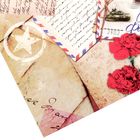 Бумага упаковочная глянцевая "23 февраля",письма с фронта,70 х100 см - Фото 2