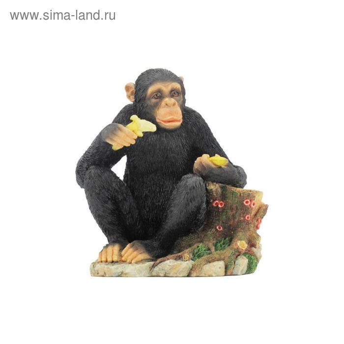 Статуэтка "Обезьяна с бананом" - Фото 1