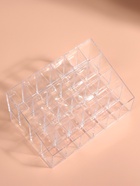 Органайзер для хранения косметики, 24 секции, 14.5×10.5×7 см, прозрачный - Фото 3
