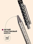 Ручка шариковая Vinson. Noble, автоматическая, синий стержень, узел 0.7 мм, на масляной основе, МИКС - Фото 4