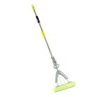 Швабра для мытья пола со складным отжимом Доляна, насадка ПВА 28×9 см, телескопическая ручка 114-136 см - Фото 2
