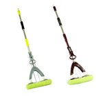 Швабра для мытья пола со складным отжимом Доляна, насадка ПВА 28×9 см, телескопическая ручка 114-136 см - Фото 5