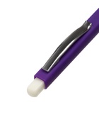 Стираемая ручка, шариковая, автоматическая, синий стержень, узел 0.8 мм, прорезиненный квадратный корпус, МИКС - Фото 9