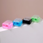 Точилка косметическая, с двойной крышкой, двойная, МИКС - Фото 8