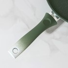 Сковорода, d=24 см, пластиковая ручка, антипригарное покрытие, цвет фисташковый - Фото 4