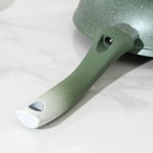 Сковорода, d=24 см, пластиковая ручка, антипригарное покрытие, цвет фисташковый - Фото 5