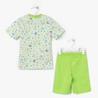 Пижама для мальчика "Серия", рост 92 см (50), цвет салатовый УНЖ006001н_М - Фото 3