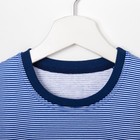 Пижама для мальчика "Серия", рост 92 см (50), цвет васильковый/синий  УНЖ006001н_М - Фото 2