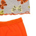 Пижама для девочки "Сказочные сны", рост 98 см (52), цвет меланж/оранжевый  ДНЖ353007н - Фото 5