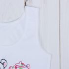 Гарнитур для девочки "Мышата и сладости", рост 86 см (48), цвет белый ДНГ684001н_2_М - Фото 2