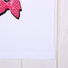Майка для девочки "Зверушки", рост 92 см (50), цвет белый/розовый, принт кошка ДНМ154001_2_М   18708 - Фото 4